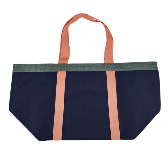 NEW Victoria's Secret PINK Bag Weekender Tote Zipper Canvas Color Block - Picture 4 of 11